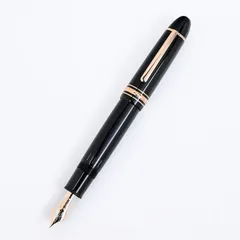 【♯320】モンブラン 高級万年筆 ブラックゴールドMONTBLANC1970s 70s モンブラン 320 MONTBLANC 320 （極細字） 14K 02975