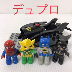 正規品 中古 LEGO レゴ デュプロ  フィグ バットマン スパイダーマン エレクトロ キャットウーマン バットウイング  基礎板 まとめ売り CP-379  362