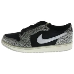 NIKE (ナイキ) AIR JORDAN 1 RETRO LOW OG BLACK CEMENT エアジョーダン レトロ ブラックセメント ローカットスニーカー グレー/ブラック US9/27cm CZ0790-001