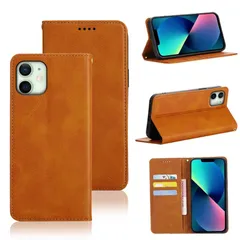 【新着商品】カバー スマホケース 手帳型 手帳型 PUレザー mini カード収納 mini 財布型 耐衝撃 12 ケース ケース マグネット iPhone スタンド機能付き iPhone 5色(いphone12 手帳型ケース mini 12mini ケース手