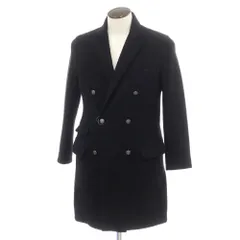 eleventy（イレヴンティ）ネイビー ウール チェスターコート