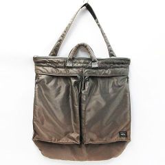 廃番モデル PORTER ポーター タンカー ヘルメットバッグ 吉田カバン セージグリーン 622-08332 ★2895 MF0004-0618④