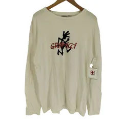 グラミチ GRAMICCI LOGO L/S TEE ロゴプリントロングTシャツ メンズ import：L 