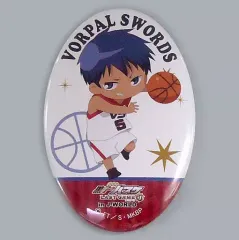 【中古】バッジ・ピンズ(キャラクター) 青峰大輝 「劇場版 黒子のバスケ LAST GAME in J-WORLD TOKYO オーバル型缶バッジ」