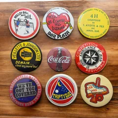 60S 70S 80S 90S Vintage バッジ 17 古着 アンティーク ビンテージ 缶バッジ セクシー 大麻 アンティーク 50s ~ 60s 70s