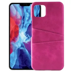 iPhone12 Pro Max ケース アイフォン12プロマックス  カード収納 レザー スマート ケース 【Color】 マゼンタ