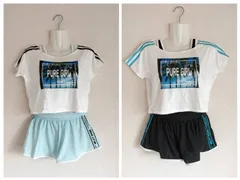 ファッション水着　キッズ　女児　3点セット　デザイン水着　スイムウェア　カバーアップ付き　サイズ　140　150　160　新品　未使用品