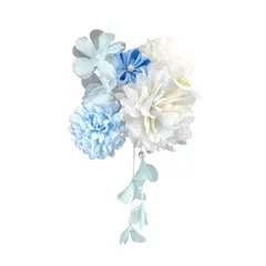 【数量限定】ウエディング ヘッドドレス 結婚式 袴 ブライダル 振袖 ヘッドアクセサリー 花飾り 花 浴衣 和装 花嫁 着物 和風 ドライフラワー 卒業式 髪飾り 成人式 Shop] 七五三 [JOMA-E