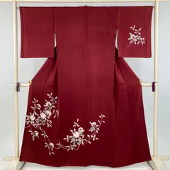 反物　胴裏　絹　着物裏地　薔薇シリーズ　長尺　7丈【未仕立て】 Amazon | [和ごころきもの屋] 絹100% 【正絹 疋 胴裏 長尺
