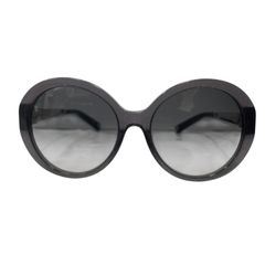 LOUIS VUITTON Grey Speckling Acetate Frame Petit Soupcon Round Sunglasses- Z0491W