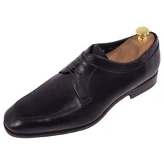 美品 サルヴァトーレ フェラガモ Salvatore Ferragamo レザーシューズ ダービーシューズ カーフレザー 革靴 メンズ イタリア製 6 1/2３E(24.5cm相当) ブラックのサムネイル