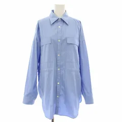 pheeny standard over shirt ブルー フィーニー PHEENY スタンダードオーバーシャツ standard over