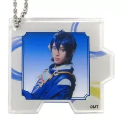 【中古】キーホルダー・マスコット(男性) 黒羽麻璃央(三日月宗近)/1部衣装 アクリルパズルキーホルダー 「ミュージカル『刀剣乱舞』 ～つはものどもがゆめのあと～」 ガチャガチャ景品