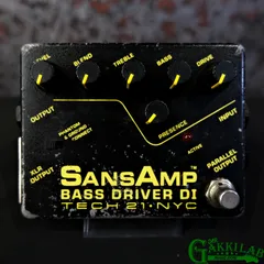 【美品】【初期型前期】 SansAmp BASS D DI Tech 21 SansAmp Programmable DI - Perfect Circuit