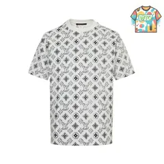 【今日特価】Louis Vuitton 25ss 全通モノグラムプリント半袖 T-1