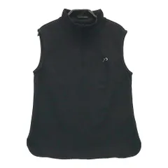 サイズ：S rienda suelta リエンダスエルタ  ハーフジップノースリーブTシャツ  ブラック系 [240001801930]# ゴルフウェア レディース ストストのサムネイル