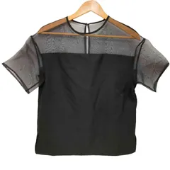 ルシェルブルー LE CIEL BLEU シアープルオーバーブラウス レディース JPN：38 