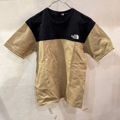 THE NORTH FACE / ザノースフェイス Nuptse Tee Tシャツ NT32022RS コットン ベージュ メンズ sサイズ used
