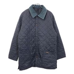Barbour バブアー LIDDESDALE リッズデイル キルティングジャケット ネイビー(メンズ M)中古 古着 U8476
