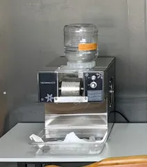氷のいらないかき糸ピンス機 電動かき氷機 業務用空冷式/糸氷/粉雪/単相100v 楽天市場】予約販売 業務用 送料無料 氷の要らないかき氷機 糸