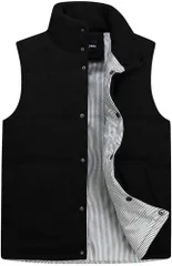 男女兼用 レディース 欧米風 ダウンベスト 大きいサイズ XS-6L メンズ 90%綿 秋冬 カイヤス 中綿ベスト 立ち襟 [Ｋａｙｉｙａｓｕ] アウター