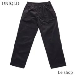 UNIQLO ユニクロ コーデュロイイージーアンクルパンツ ブラック Мサイズ 中古