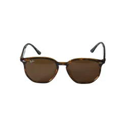 美品 Ray-Ban レイバン べっ甲柄 セルフレーム ボストン フルフィット サングラス 眼鏡 アイウェア RB4306-F 54□19-150 ブラウン メンズ レディース 古着 中古 USED