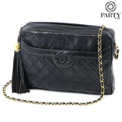 CHANEL マトラッセ フリンジ チェーンショルダー27 #02 A01287
