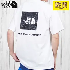【ムラスポ公式】THE NORTH FACE ザ ノースフェイス 半袖 Tシャツ メンズ ショートスリーブバックスクエアートラバースロゴティー W(白) NT32543