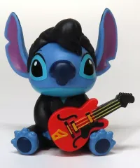 Disney スティッチ エルビス ぬいぐるみ リーゼント ギター付き 小物格安 レア スティッチ ギター ぬいぐるみ エルビス ディズニー [リロ