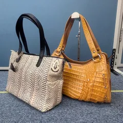 レザーバックまとめ2点　1071