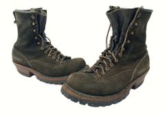 ホワイツ ブーツ WHITE'S BOOTS SMOKE JUMPER スモーク ジャンパー スエード レースアップ 茶色 375 VROLTT メンズ靴 ブーツ ワーク ブラウン 10E 104-shoes67