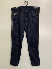 【中古品】DIESEL ディーゼル サイドラインジョグデニム スウェットパンツ 【152-250913-ks-27-min】