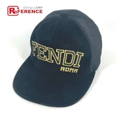 ⭐️希少⭐️ FENDI フェンディ ズッカ柄 キャップ 帽子 レザー