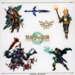 【中古】シール・ステッカー [単品] 集合 ステッカー 「Switchソフト ゼルダの伝説 Tears of the Kingdom 楽天ブックス限定配送パック」 同梱特典