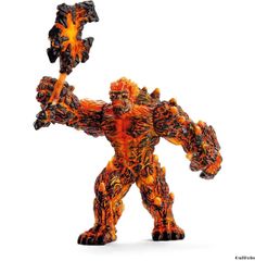 溶岩モンスター ゴーレムとマジカル兵器 伝説 モンスター フィギュア 黄金郷 大
