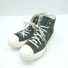 ◇ Θ CONVERSE コンバース オールスター スニーカー サイズ23 ブラック レディース E  【1501230036306】