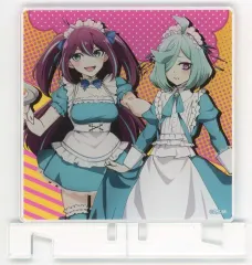 【中古】コースター 阿古屋真珠＆姉母ネモ 「魔法少女にあこがれて×Animax Cafe+×CONCEPT CAFE KOBE BY SWEETS PARADISE トレーディングアクリルコースタースタンド」