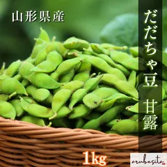 予約■山形県産　だだちゃ豆　甘露　1㎏(500g×2) 8月上旬～のサムネイル