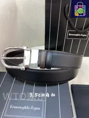 【今日特価】Zegna Men's Belt プレミアム（Zegna Men's Belt Premium）-1
