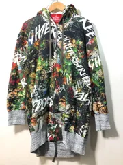 ヴィヴィアンウエストウッドレッドレーベル ダブルジップ ロングパーカー ワッペン ヴィヴィアンウエストウッドレッドレーベル ダブルジップ ロング