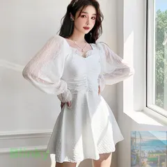 【美品・未使用新品】ワンピース水着 体型カバー ハイウエスト