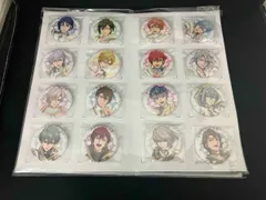 劇場版　アイドリッシュセブン　LIVE 4bit BEYOND THE PERiOD アニメイト限定特典 缶バッジ(56mm)16個セット&缶バッチフォルダ