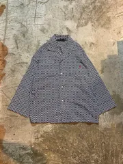 90s POLO by Ralph Lauren ポロバイラルフローレン パジャマシャツ オープンカラーシャツ LL