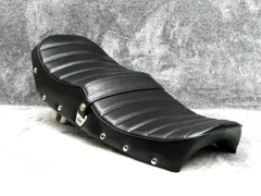 Ｚ２５０ＦＴ　タックロール　シート　鋲打ち　黒皮　変形 Z250FTタックロールシート鋲打ち黒皮変形