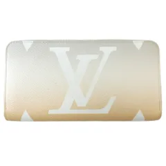 【天白】【LOUIS VUITTON】ルイヴィトン ジッピーウォレット バイザプール 長財布 モノグラム M80359 ベージュ
