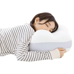 MORIPiLO モリピロ 専用枕カバー うもれる贅沢 包まれっぱなし (ネイビー) 55x35x15cm用 のびのび柔らかニット素材 4620938