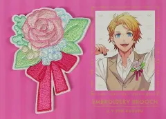 【中古】アクセサリー(非金属) 来栖翔 刺繍ブローチ SHINING BIRTHDAY SONG CD Ver. 「うたの☆プリンスさまっ♪」 ブロッコリーガールズショップ 2023春 in マルイグッズ