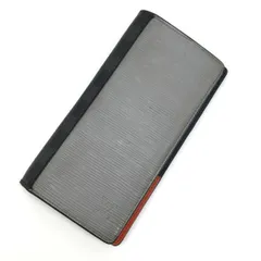 $$ LOUIS VUITTON ルイヴィトン 長財布 エピ ダミエグラフィット ポルトフォイユ ブラザ  M62910 ブルー×グレー