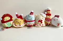 すみっコぐらし 2023 クリスマス限定 てのりぬいぐるみ 6種セット ストロベリークリスマス